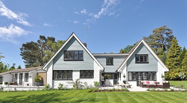 Large suburban house